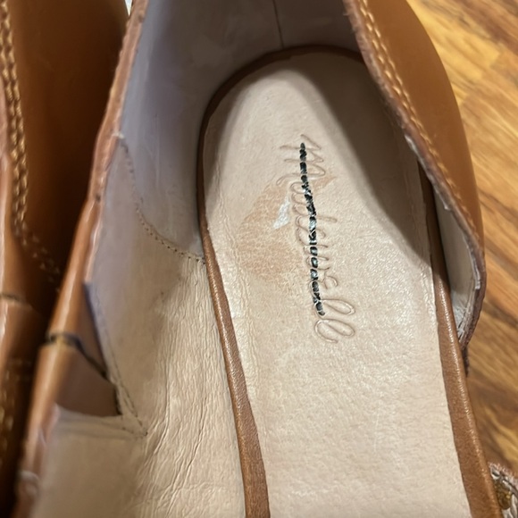 Madewell The Lucie shoes booties women size 11 brown Leather - Picture 7 of 12